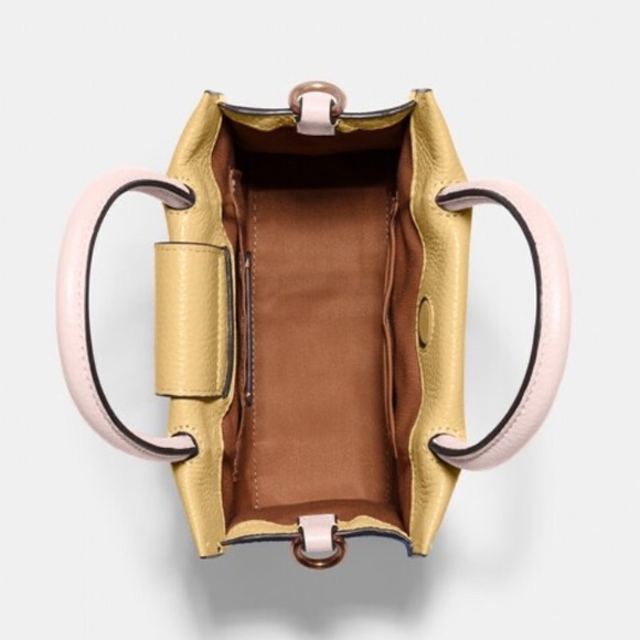 Coach Mini Cally Crossbody In Colorblock 5691 - Picture 4 of 7